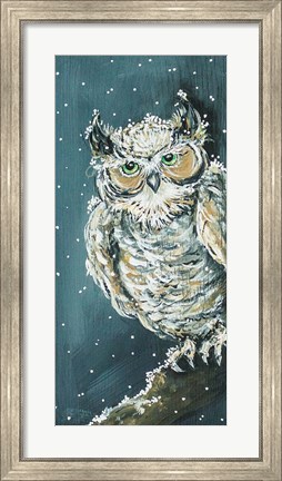 Framed Owl Print