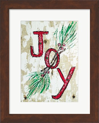 Framed Joy 3 Print