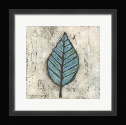 Framed Fruit of the Spirit Print