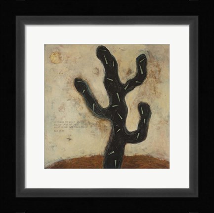 Framed Psalm 107 Print