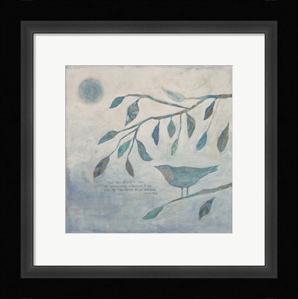 Framed Display of His Splendor Print