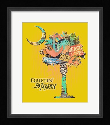 Framed Palmetto Print