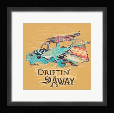 Framed Driftwood Print