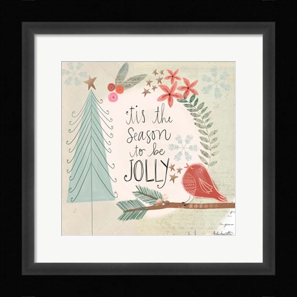 Framed Jolly Print