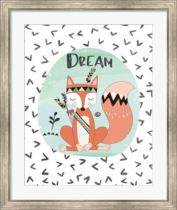 Framed Dream Fox Print