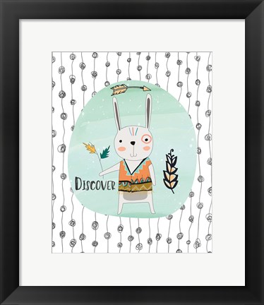 Framed Bunny Discovery Print