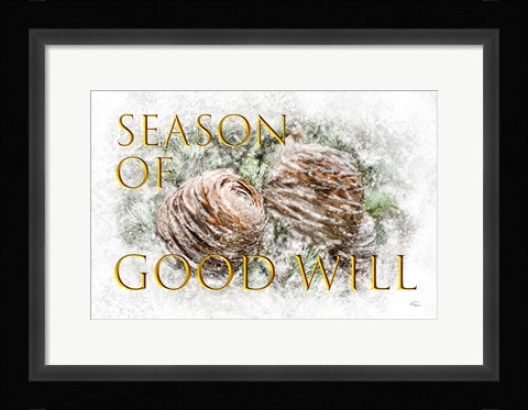 Framed Season of Goodwill Print