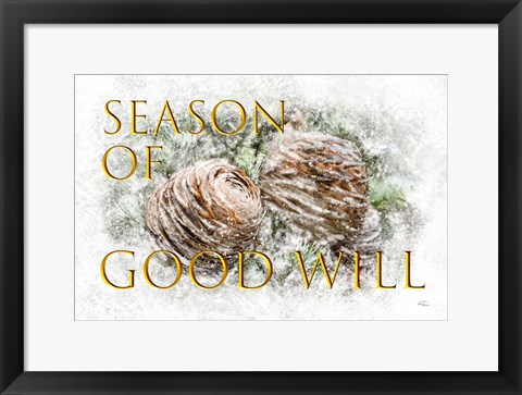 Framed Season of Goodwill Print