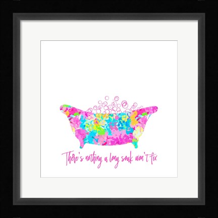 Framed Long Soak Fix Print