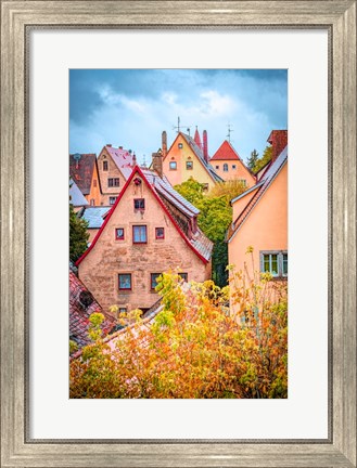 Framed Fall Colors of Rothenburg II Print