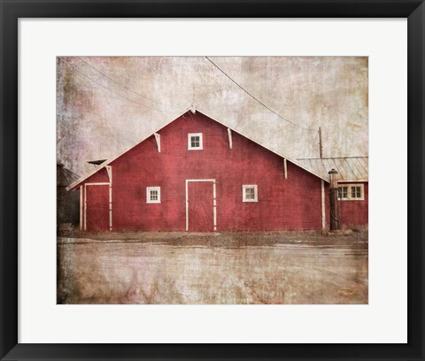 Framed Home Place Barn Print