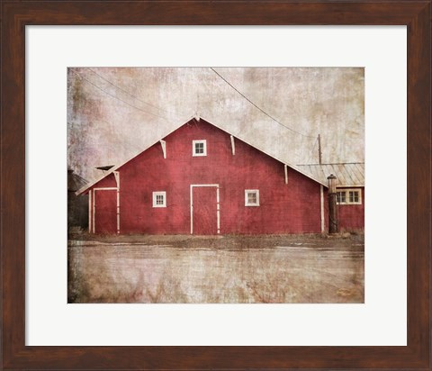 Framed Home Place Barn Print