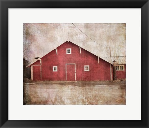 Framed Home Place Barn Print