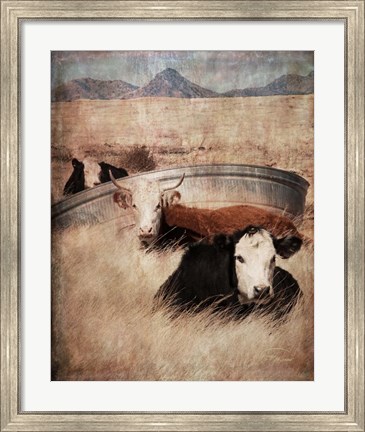 Framed Watering Hole Print