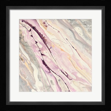 Framed Flowing I Print