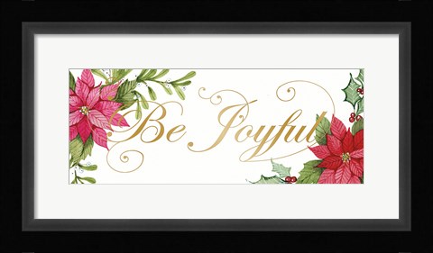 Framed Holiday Happiness IX Print