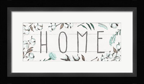 Framed Blessed X Print