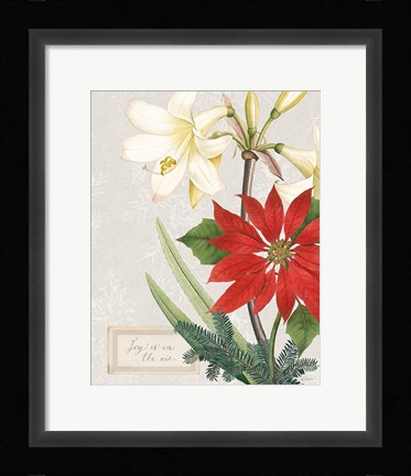 Framed Joyful Tidings II Print