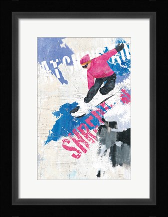 Framed Catching Air II Print