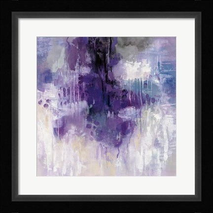 Framed Violet Rain Print
