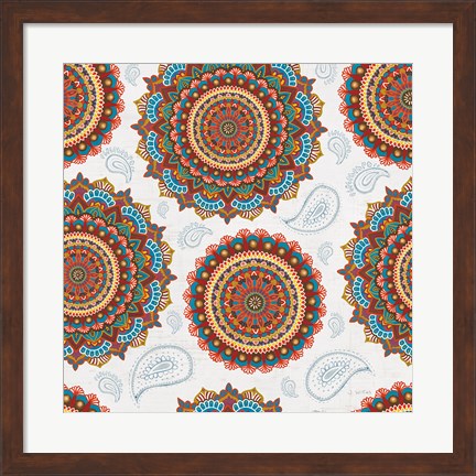 Framed Mandala Dream Pattern IB Print