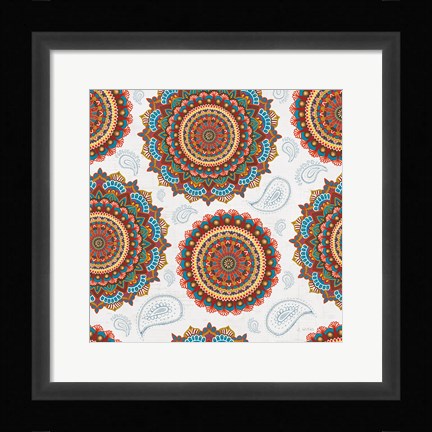 Framed Mandala Dream Pattern IB Print