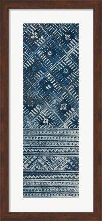 Framed Indochina Batik II Print