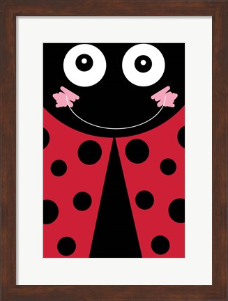 Framed Lady Bug Print