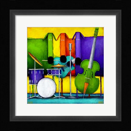 Framed Jam Dogs Print