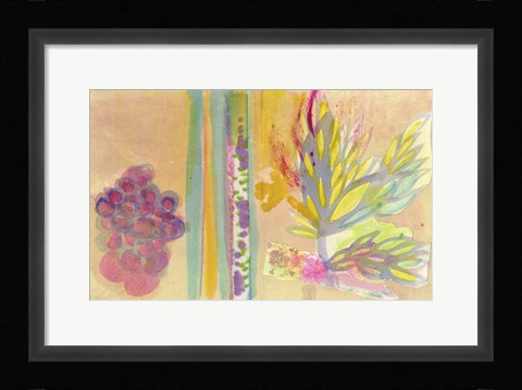 Framed Blooming Garden Print