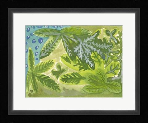 Framed Jungla Mexicana Print