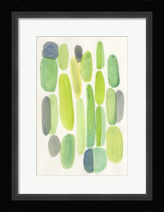 Framed Piedras Turquesas Print