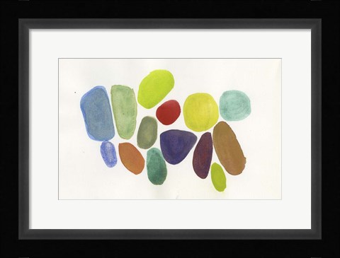 Framed De Colores Print