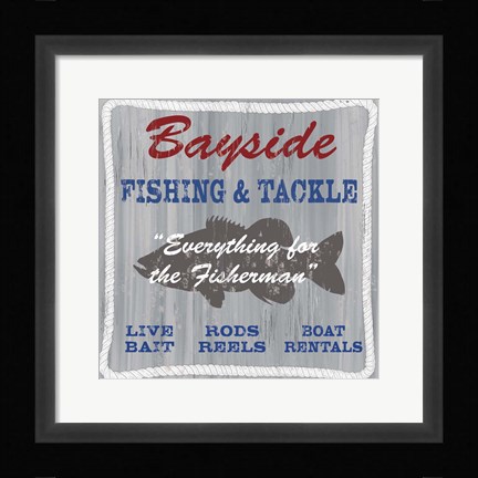 Framed Bayside Print