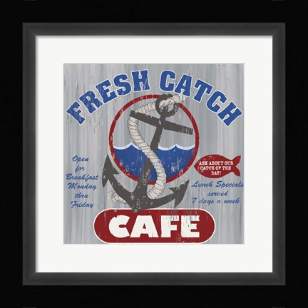 Framed Fresh Catch Print