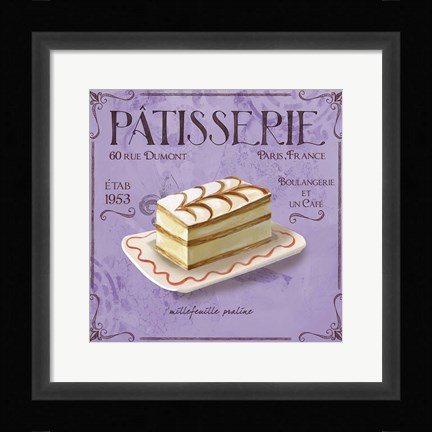 Framed Patisserie 8 Print