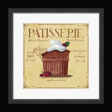 Framed Patisserie 12 Print