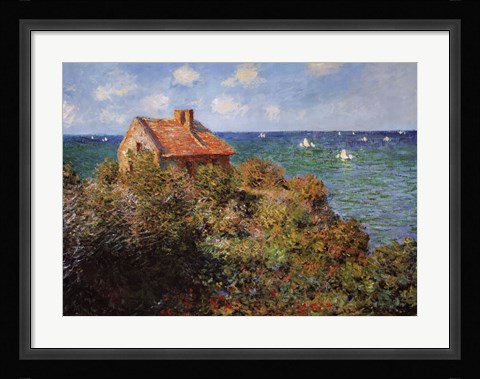 Framed Fisherman's Cottage Print