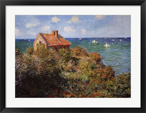 Framed Fisherman's Cottage Print
