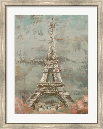 Framed La Tour Eiffel Print