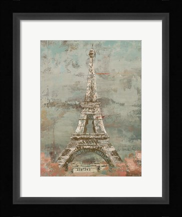 Framed La Tour Eiffel Print