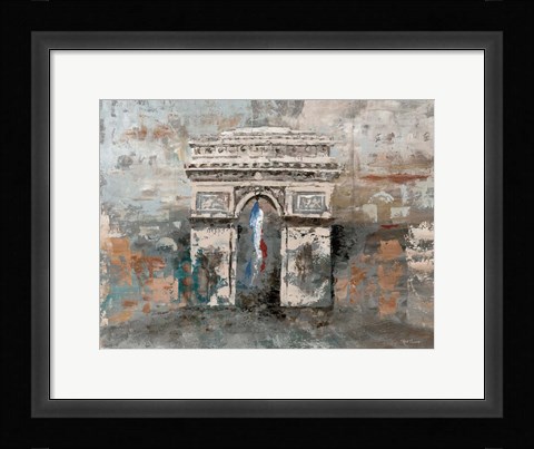 Framed Arc de Triomphe Print