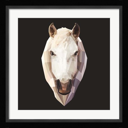 Framed Horse Print