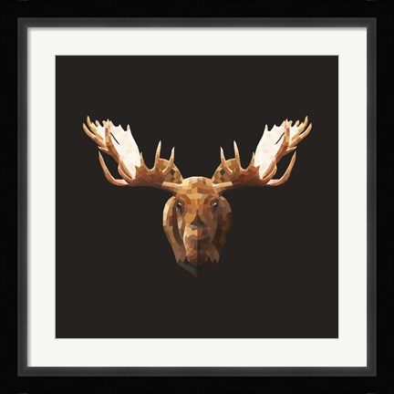 Framed Moose Print