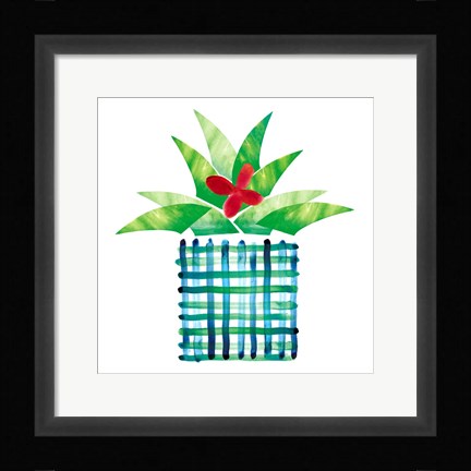 Framed Colorful Cactus III Print