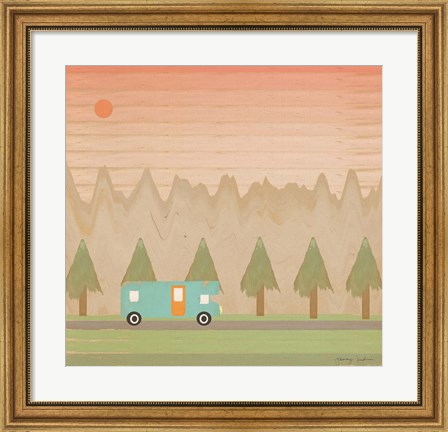 Framed Search for Adventure I Print