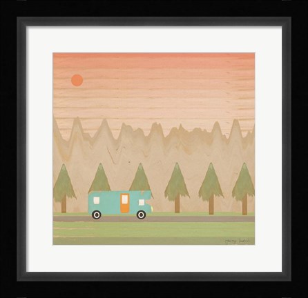 Framed Search for Adventure I Print