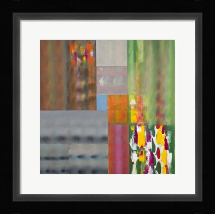 Framed Color Storm Forecast Print