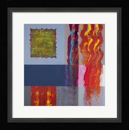 Framed Color Storm Route II Print