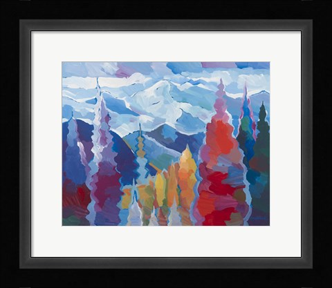 Framed Points of Reverie Print